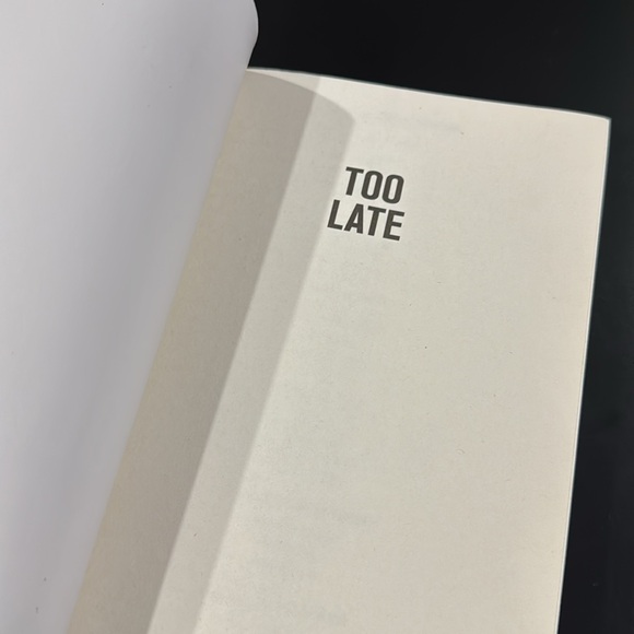 Too Late by Colleen Hoover - Paperback Novel - Picture 7 of 12